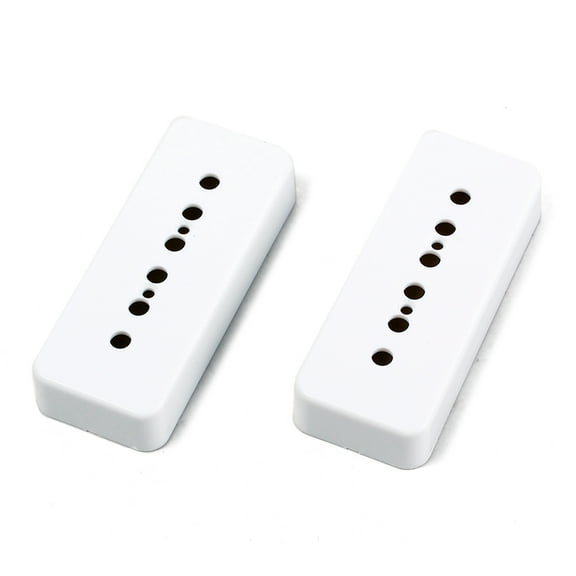 OUNONA P90 Soapbar Pickup Cover Guitar Accessory White Protective Cover