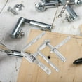 thumbnail image 1 of OUNONA 1 Pair Heavy Duty Saloon Door Hinges with Self Closing Function for Double Swinging Doors in Stainless Steel, 1 of 8
