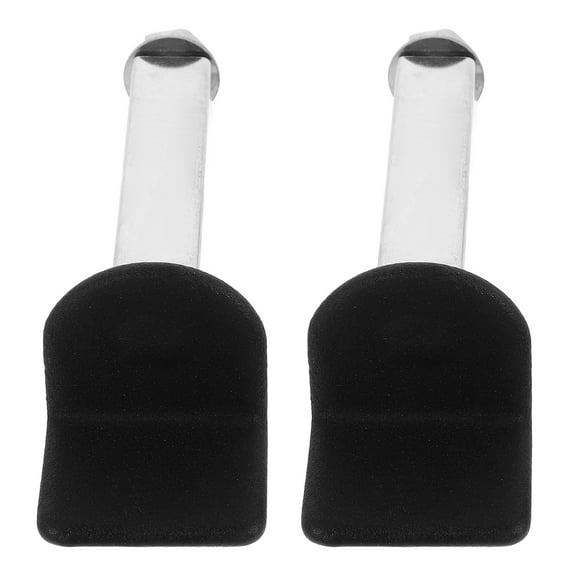 OUNONA 1 Pair Motorcycle Sports Bike Stand, Rear Wheel Swingarm Spool Lift Stand, Black Paddock Stand with Rubber Adapter, Ideal for Sports Bikes