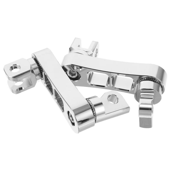 OUNONA 1 Pair Rear Footpeg Mounting Kit Aluminum Passenger Footpeg Support Motorcycle Foot Peg Extension Bracket for Repairing
