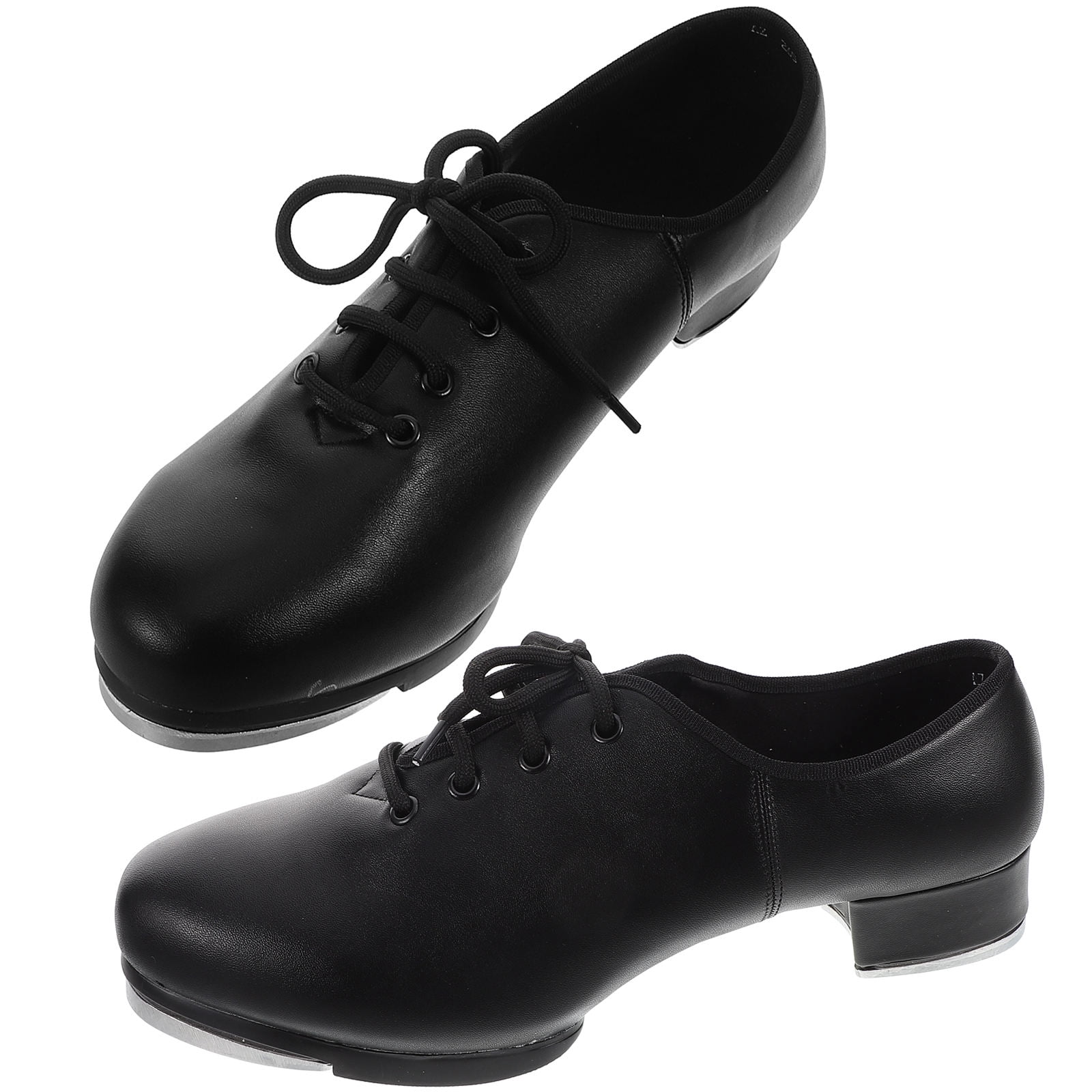Capezio Men's Romeo Dance Shoe - Black, Size 7.5 M US, Elastic Strap Ballet Slipper