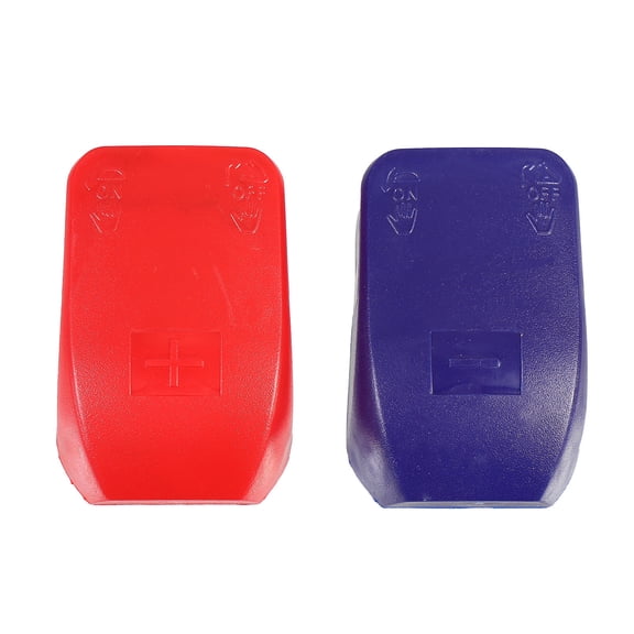 OUNONA 1 Pair Quick Release Smart Copper Battery Terminal Connectors for Car Top Post Terminals Compatible with 2015