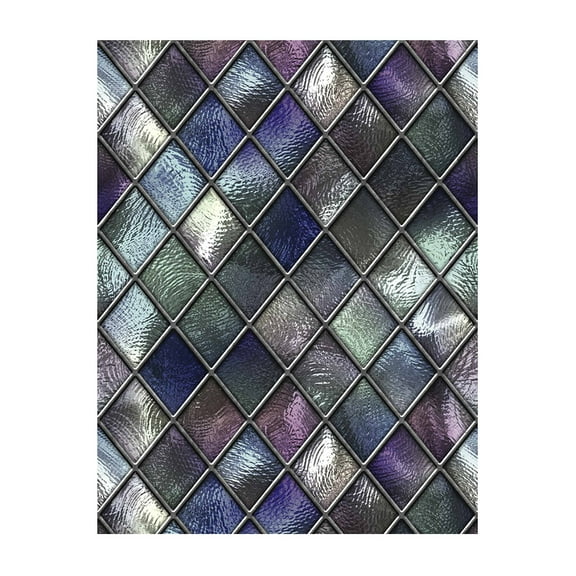 OUNONA Colored Opaque Window Film PVC Window Sticker Privacy for Bathroom 1 Pc