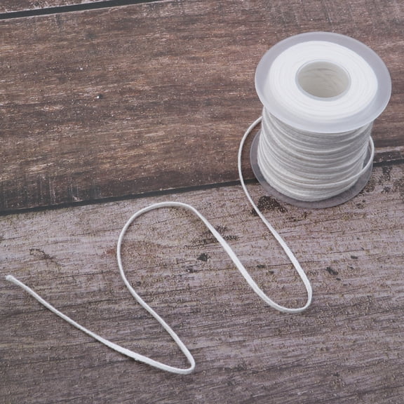 Homoyoyo Cotton Candle Wicks White Candle Making Spool for Pillars, , Easy to Ignite and Use