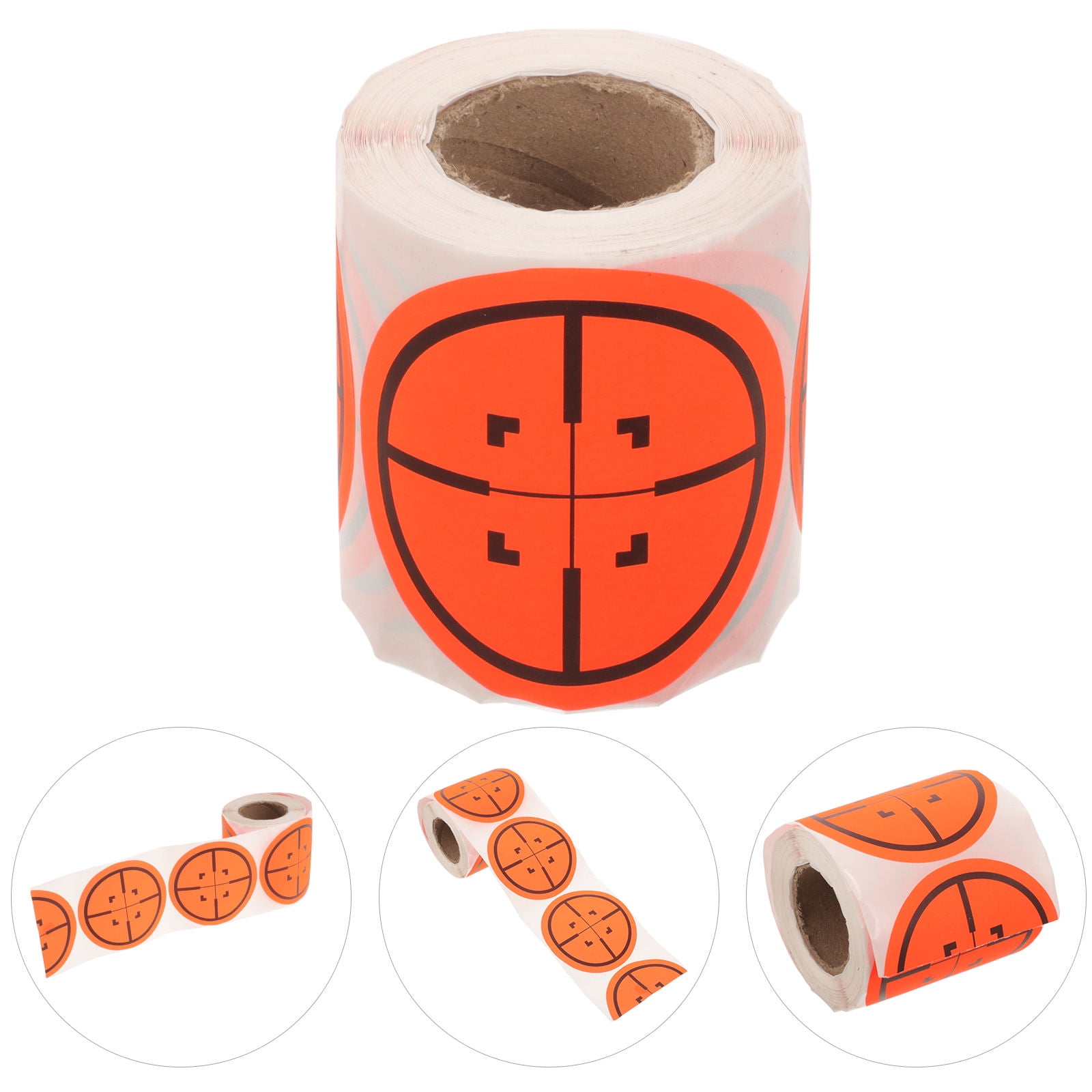 OUNONA 1 Roll Adhesive Targets Stickers for Archers in Outdoor Training Settings