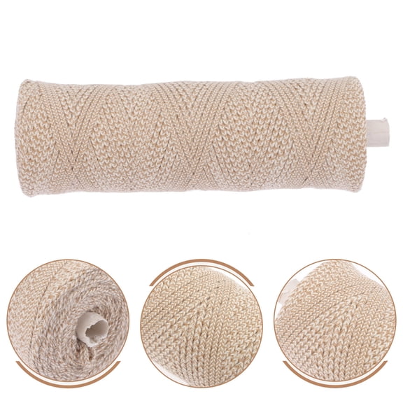 OUNONA Beige Cotton Wick for Candle Making Compatible with Soy Paraffin Beeswax