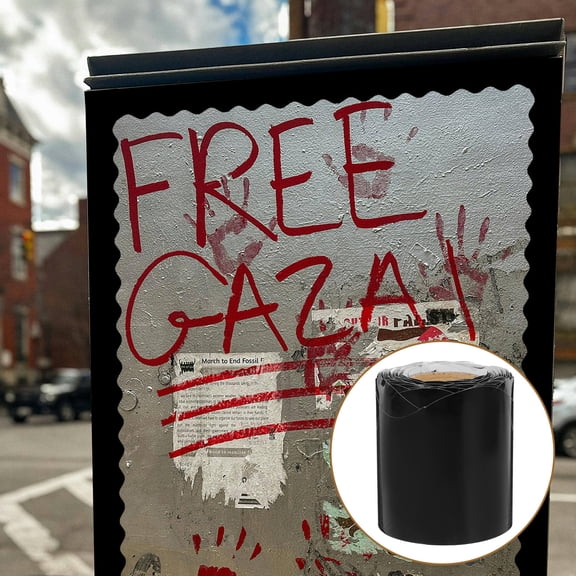 Tineasur Bulletin Board Border Stickers, Black, Modern Farmhouse Style Wall Decor for Classroom and Office