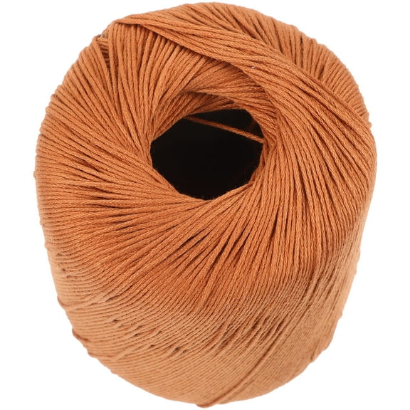 OUNONA Household Cotton Yarn for Knitting Coffee Color Flexible Comfortable Touch
