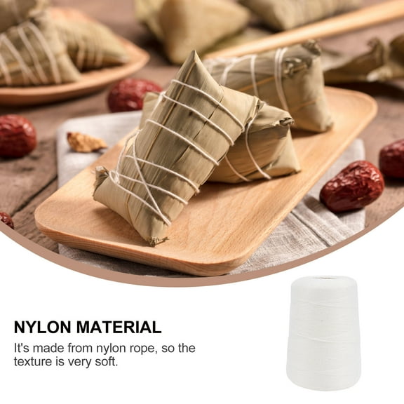 OUNONA White Nylon Twine for Trussing Roasts and Art Craft Projects