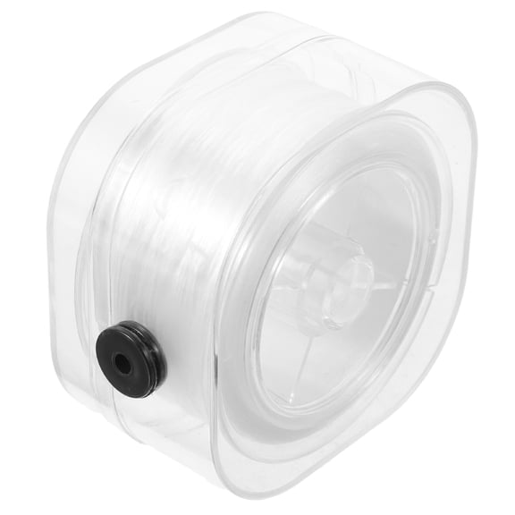 OUNONA White Elastic Fiber Cord for Jewelry Making, 1 Roll, Flexible and Crafting String for Beading and Projects