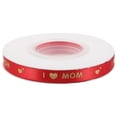 thumbnail image 1 of OUNONA Red Elegant Wrapping Ribbon Roll for Invitations, Wrapping, Crafts, and Party Decorations, 1 of 6