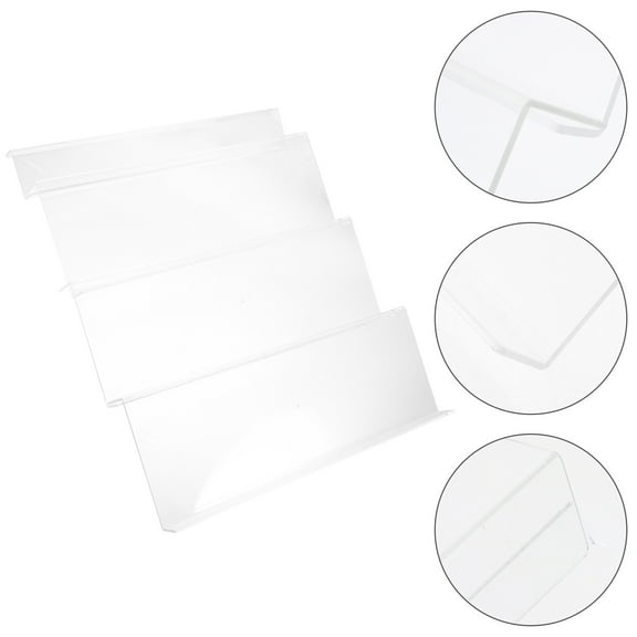 OUNONA 1 Set Acrylic Spice Jar Rack In Drawer Spice Drawer Organizer Acrylic In Drawer Seasoning Jars Rack