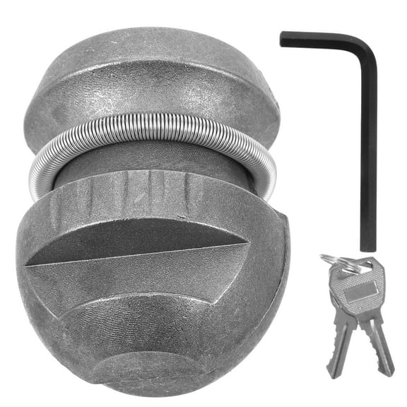OUNONA 1 Set Anti-Theft Trailer Hitch Lock 50mm Coupler Ball Lock Trailer Locks Ball Hitch For Security Easy Installation For All Trailer Types