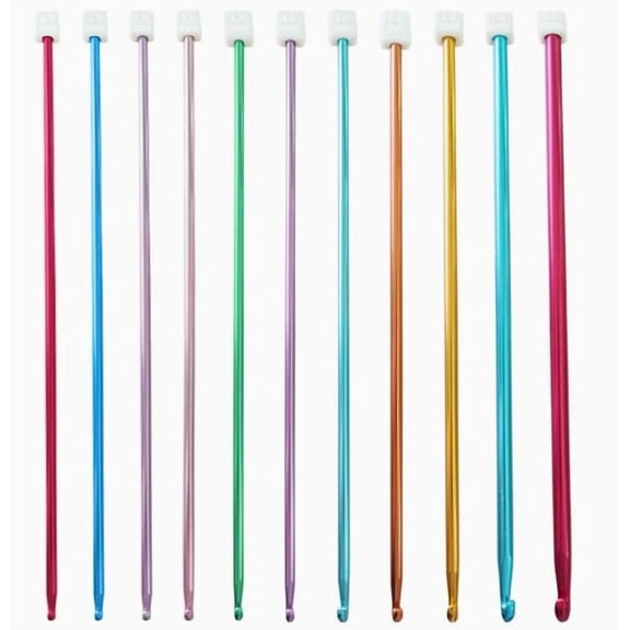 OUNONA 1 Set Beginner Knitting Needles Ergonomic Crochet Hook For Comfortable Use Crochet Stick For Creating Sweaters Hats Scarves