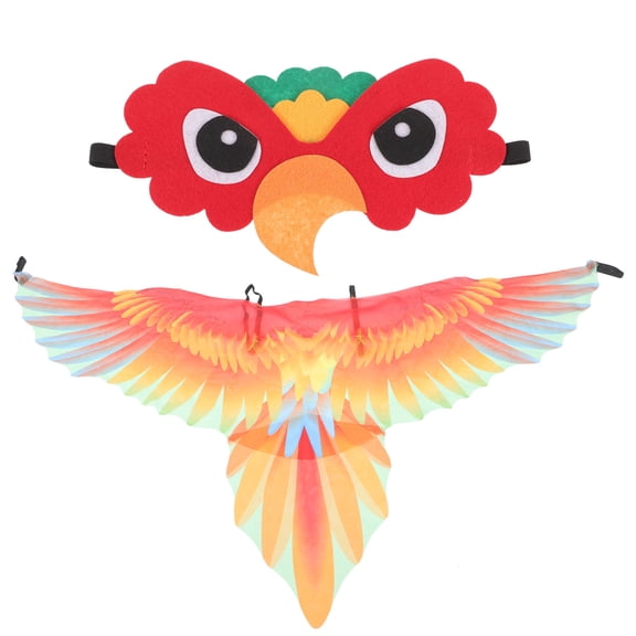 OUNONA 1 Set Bird Role Play Costume Wings in Assorted Color for Dress Up Party