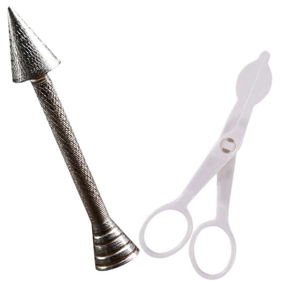 OUNONA Cake Decorating Tools Set - Compact, Reusable Aluminium Pastry Accessories for Baking