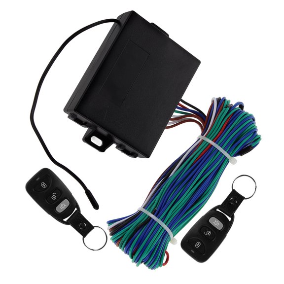 OUNONA Car System Kit, Black ABS Remote for Daily Commute and Vehicle Security