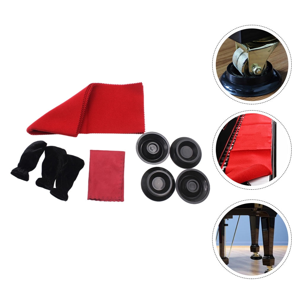 OUNONA 1 Set Covering Cloth Wiping Rag Upright Piano Fittings Cloth ...