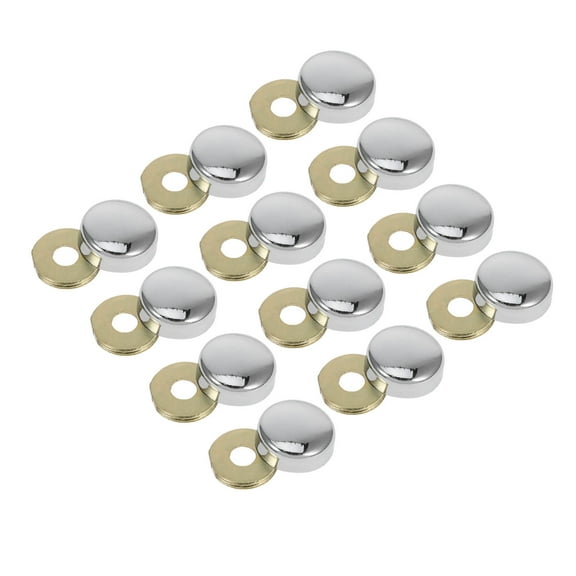 OUNONA 1 Set Decorative Screw Cap with Washer Threaded Connection Screw Cover Expansion Screw Cover Furniture Bolt Covers Washer Included Bolt Caps