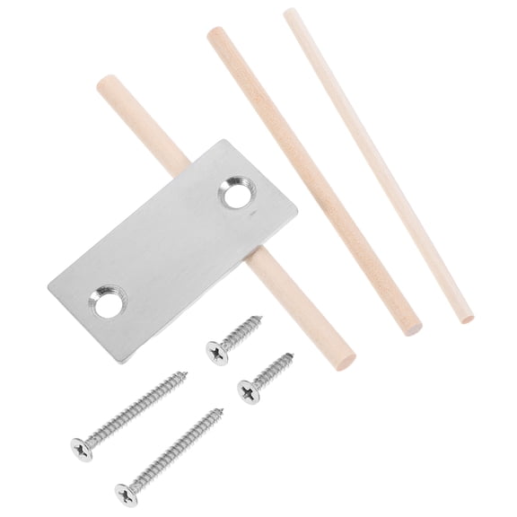 OUNONA 1 Set Door Strike Plate Stainless Steel Edge Reinforcement Suitable For Office Use