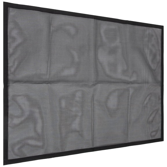 OUNONA 1 Set Fire Screens Black Mesh Hot Ash Protection for Families