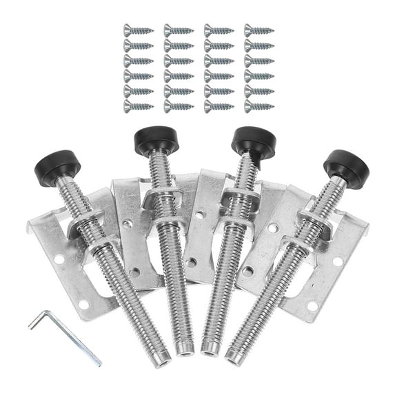 OUNONA 1 Set Furniture Leveling Feet For Cabinets Adjustable Furniture Levelers Leg Levelers For Tables Furniture Anchor Kits Leg Levelers For Tub