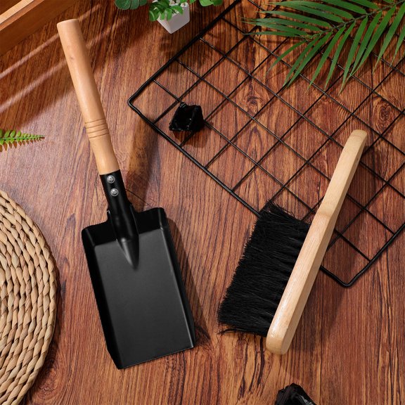 OUNONA 1 Set Heavy Duty Fireplace Tools Wood Brush For Potted Plant Care