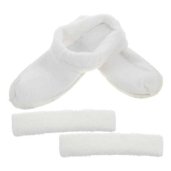 OUNONA 1 Set Heel Protectors Shoe Liners Plush For Women Cold Weather
