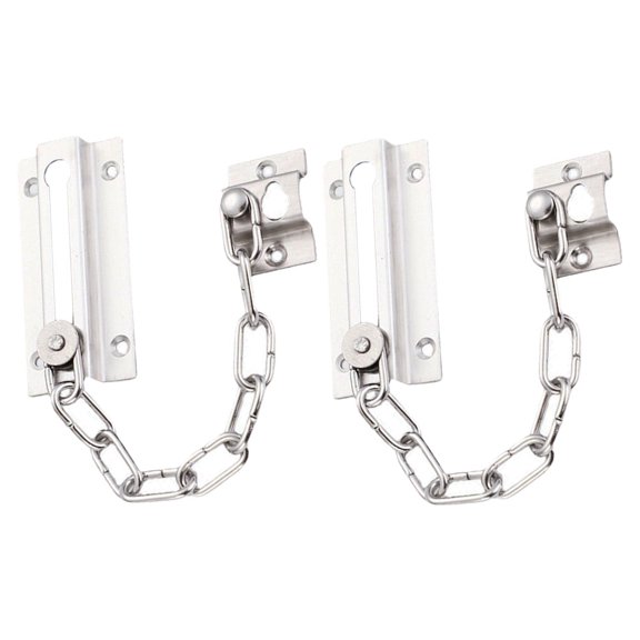 OUNONA 1 Set Household Anti-theft Door Chain Latch Safe Guard Chain Lock For Inside Door