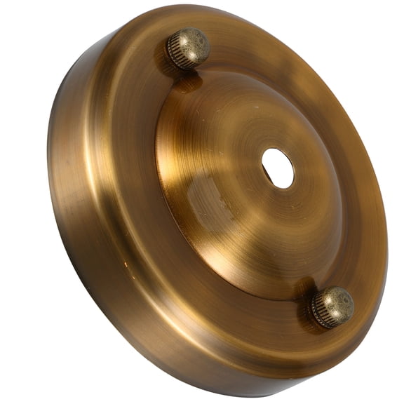 OUNONA 1 Set Iron Pendant Light Base For Dining Room Decorative Pendant Light Ceiling Canopy Chandelier Mounting Kit Ceiling Plate For Light Fixture