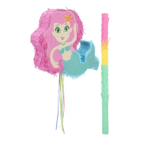 Tineasur Mermaid Pinata Assorted Color Paper for Decor Unique Theme Design