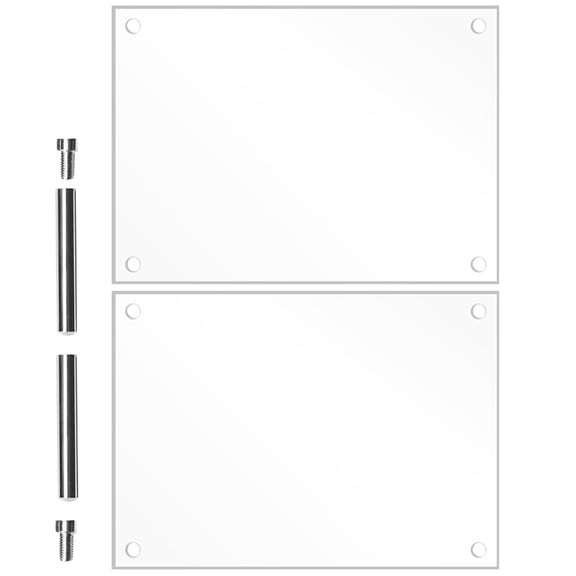 OUNONA 1 Set Picture Frame Decor Acrylic with Scratch Resistant for Home and Office Use