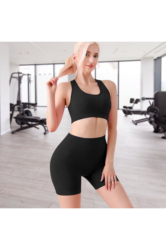 1 Set Pilates Outfits for Women Comfortable Nylon Workout Outfits Simple and Practical Yoga Gym