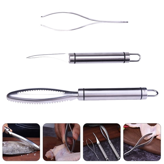 OUNONA 1 Set Professional Fish Deboner Tool for Kitchen Tools Use