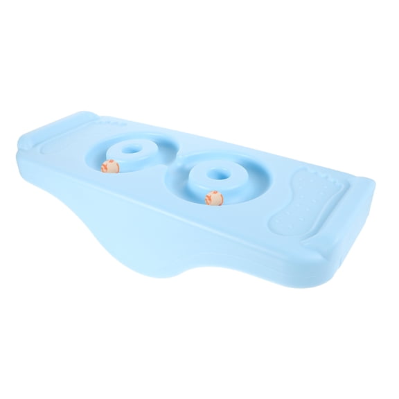 OUNONA 1Set Balance Train Equipment Plastic Montessori Balancing Plate Seesaw