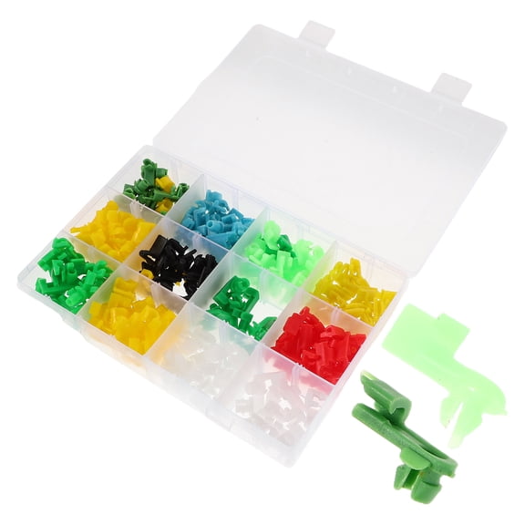 OUNONA 1 Set Rod Clips Door Lock Rod Clip Tailgate Handle Rod Clip Car Clip Replacement Automotive Clips Automotive Fastener Car Accessories Left and Right Rod Retainer Clips with Box