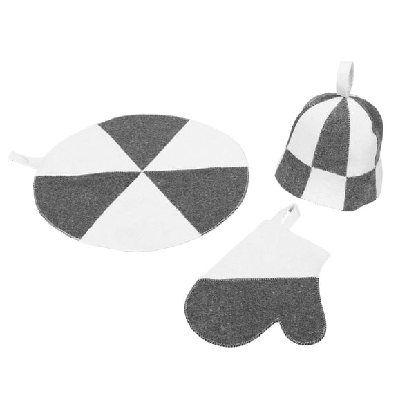 OUNONA 1 Set Bathing Caps For Women Multi Felt Providing Burn Protection In Spa