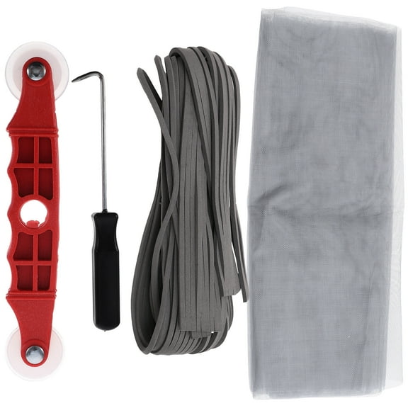 OUNONA 1 Set Screen Repair Kit Mesh Screen Spline Window Screen Repair Tool Accessory