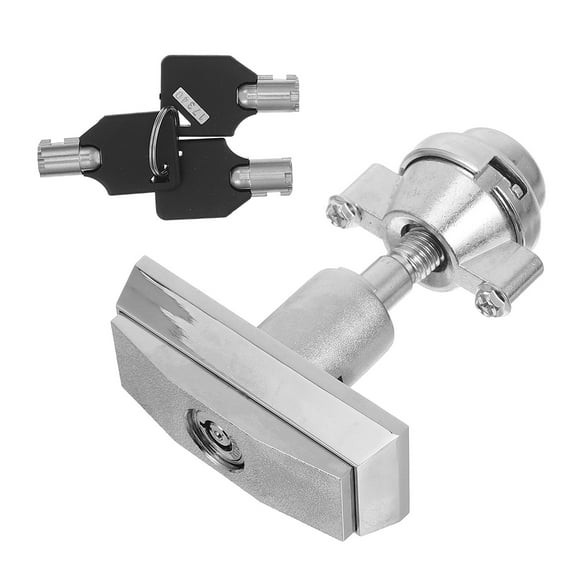 OUNONA 1 Set Universal Vending Machine Soda Machine Lock With T-Handle Snack Machine Lock Candy Machine Lock Replacement For Gumball Machine