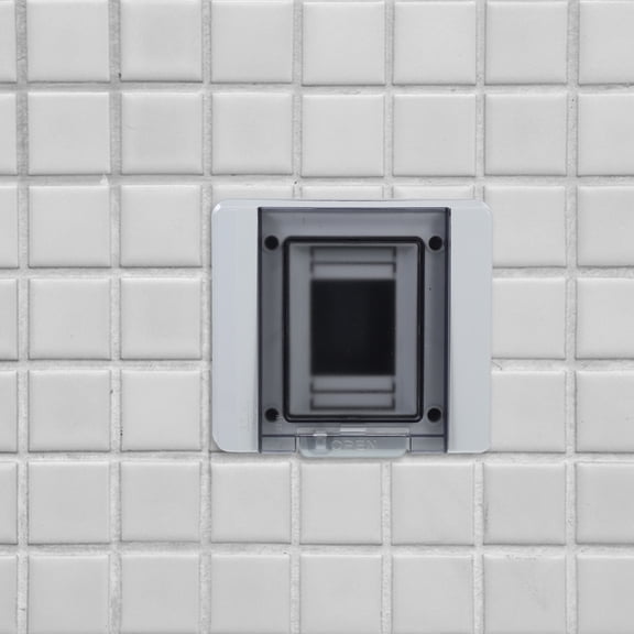 FOLOYORI Electric Distribution Box Light Grey 1Set 6.3X5.7X3.5in