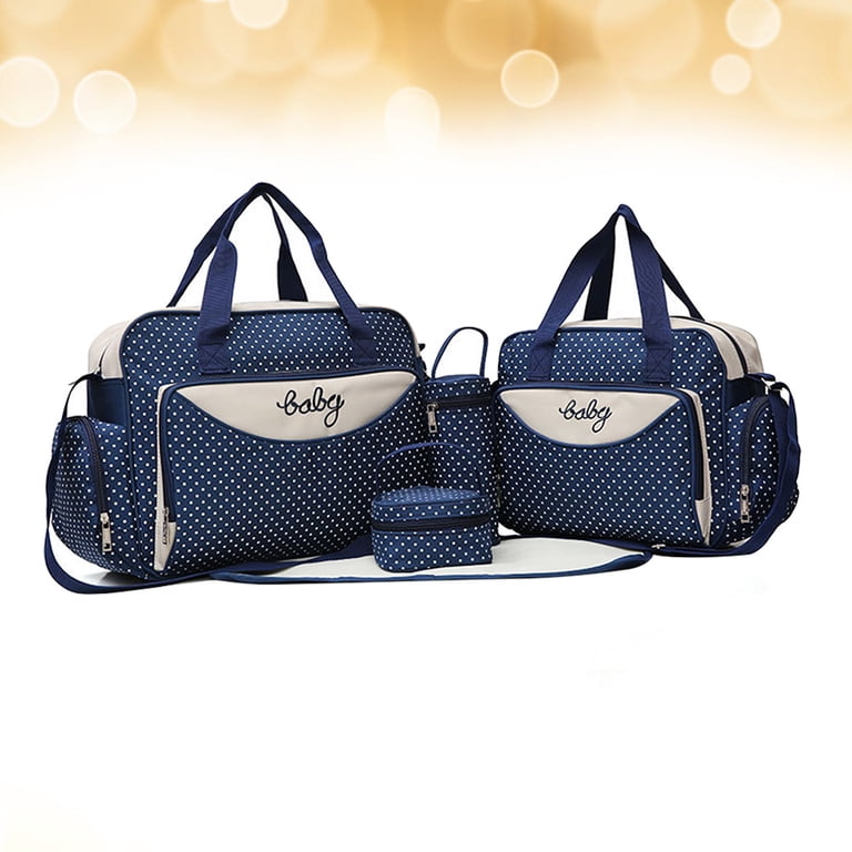 OUNONA Baby Diaper Bag Set, Large Capacity Multi-Functional