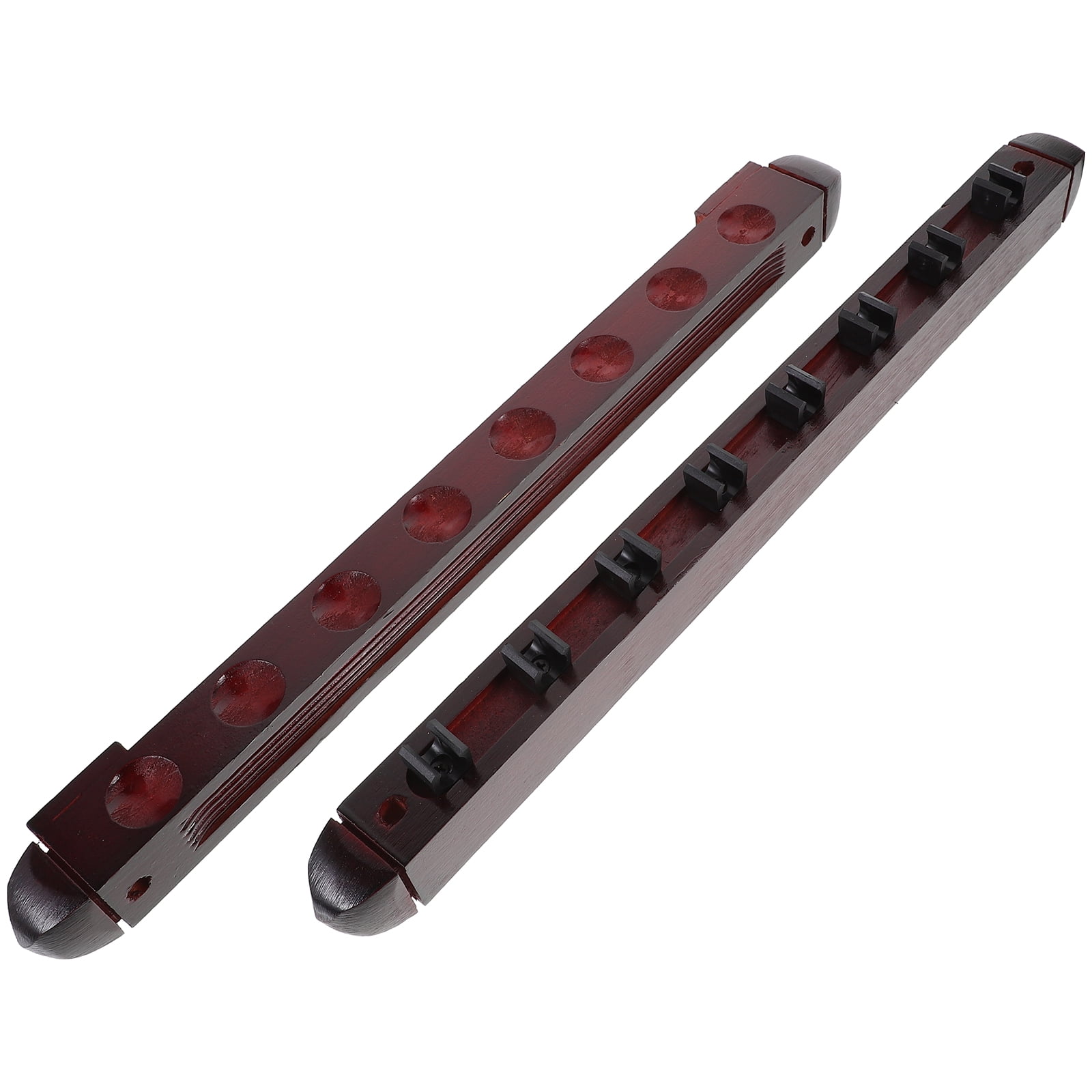 OUNONA 1 Set of Billiard Cue Rack Wooden Cue Holder Wooden Cue Stand ...