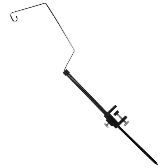 OUNONA 1 Set of Outdoor Lamp Pole Camping Lamp Bracket Rack with Carry Bag for Hiking