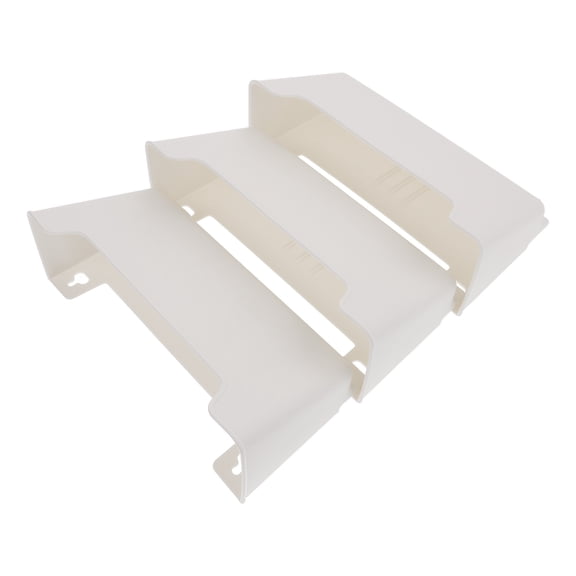 OUNONA 1 Set of Wall-Mounted Organizer File Document Holder Booklet Display Container Wall Hanging File Holder Plastic Wall Organizer Rack for Files