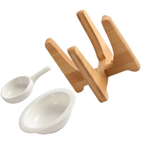 OUNONA 1 Set of Wax Melts Burners Ceramic Light Brown for Office and Home Use