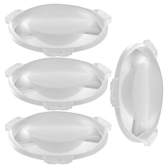 TABLETREANDS Biconvex Vr Lens Set Acrylic 10Pcs 3.50X3.50X0.70in