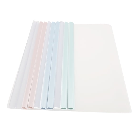 OUNONA 10 Pcs A4 Folder Large Capacity File Folders Random