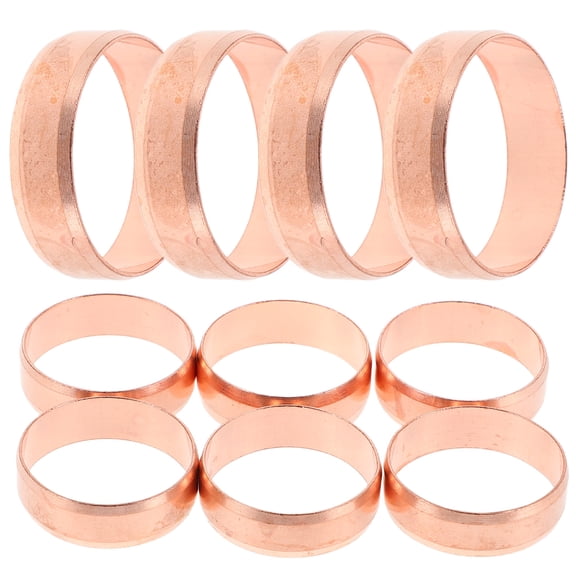 OUNONA 10 Pcs Air Outlet Car Wall-mounted Lightsaber Copper Pipe Clamp