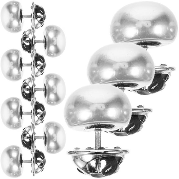 OUNONA 10 Pcs Buttons for Sweater Seamless Button-up Shirt Safety Brooch