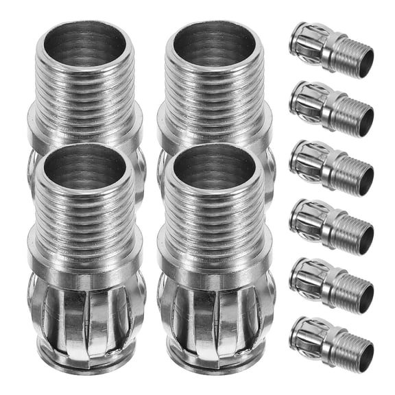 OUNONA 10 Pcs Convenient G4 Bulb Socket Parts M10 Threaded Light Fastener Lamp